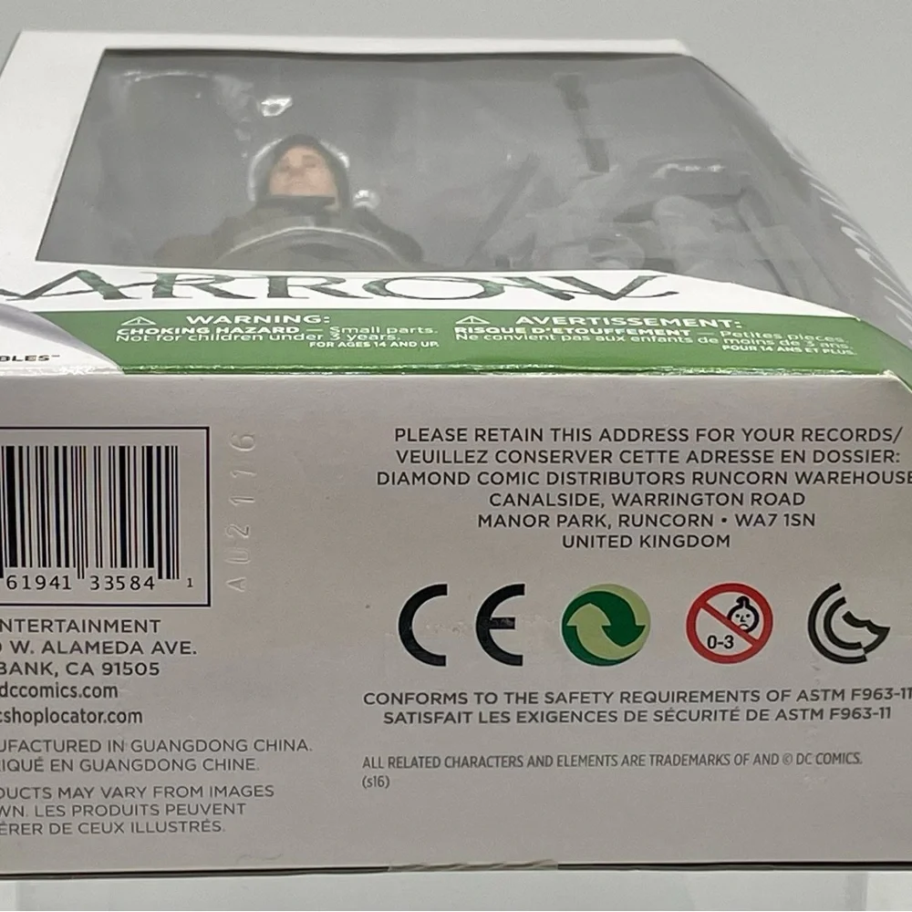 DC Collectibles Arrow-Malcolm Merlyn Action Figure NIB
